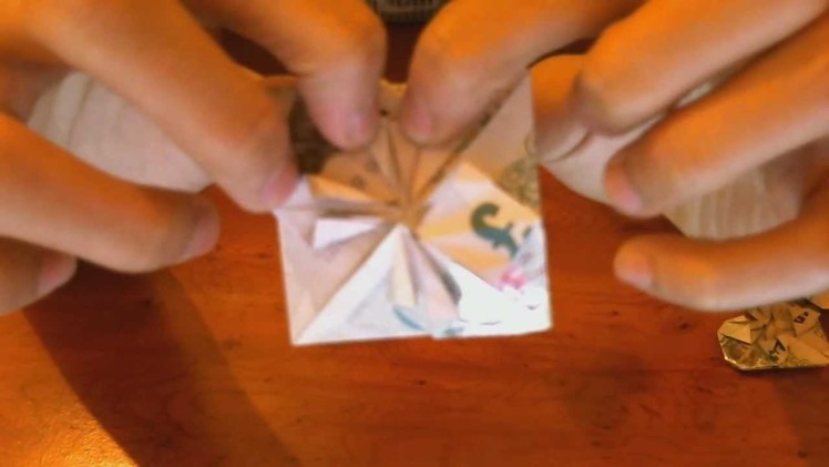 Making Heart Shaped Money - Origami
