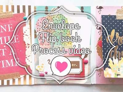 Mini Envelope Flip Book Process Video 