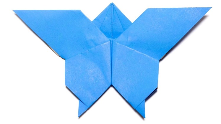 Origami Butterfly. Easy Origami for Kids and Beginners
