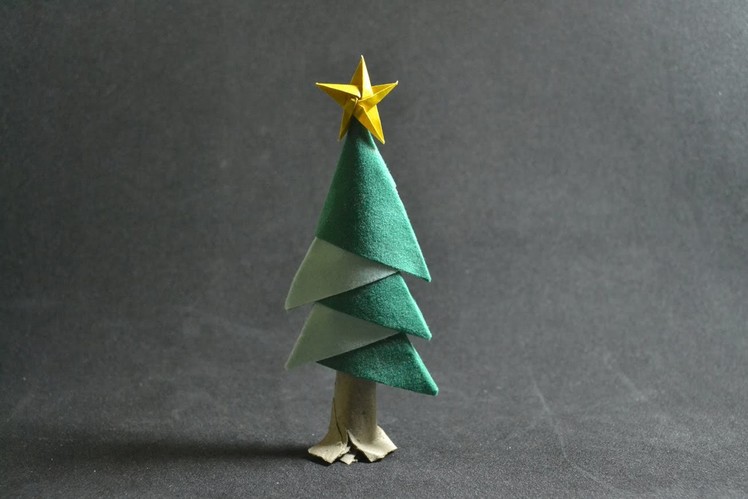 Origami: Christmas tree