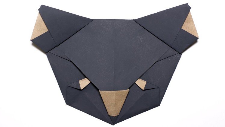 Origami Koala Bear. Origami for Kids