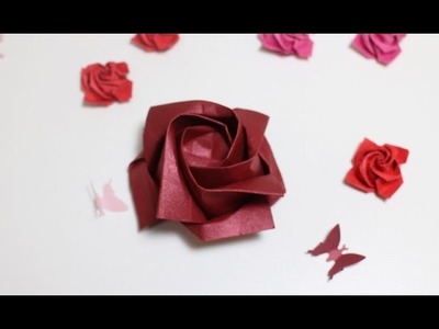 Origami Tutorial: Rosa | Rose