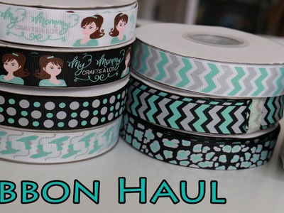 RIBBON HAUL from Rollin N Ribbon. Craft Supply Haul
