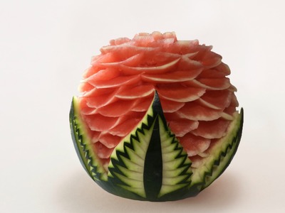 Watermelon Carved Model 3 By J Pereira Art Carving