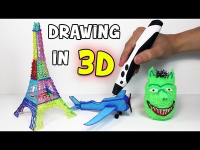 3D Pen | How to draw in 3D using a 3D pen