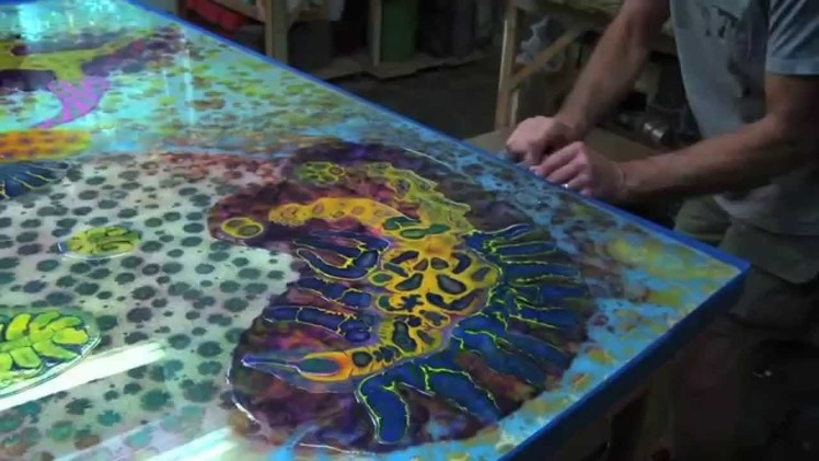 Amazing  - The Art Of Resin Paint by Bruce Riley