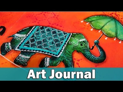 Art Journal layout | balance