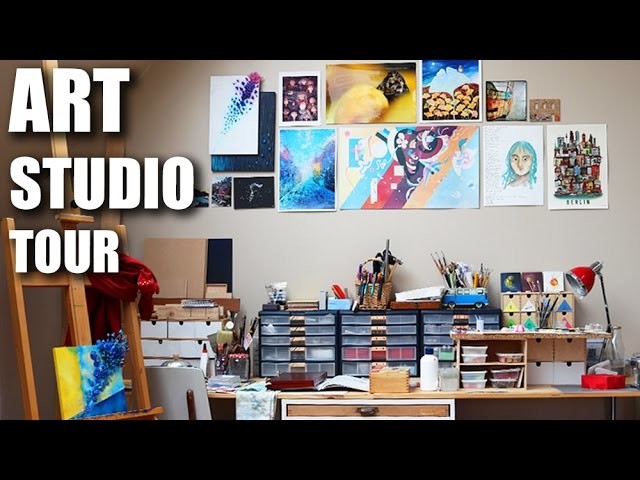 Hidden studio. Art from nothing to something.