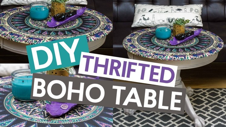 BOHO THRIFT STORE INSPIRED TABLE | Tumblr Inspired