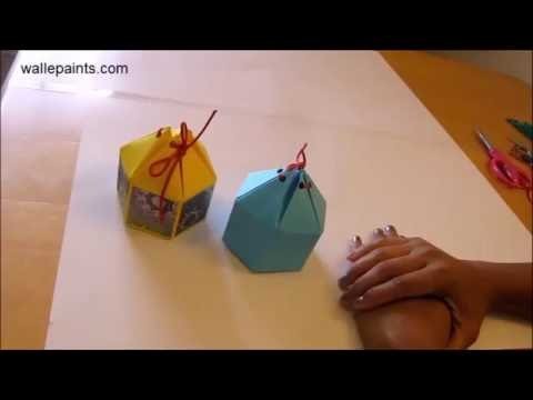 DIY Crafts | Paper Crafts | How To Make Hexagonal Gift Box