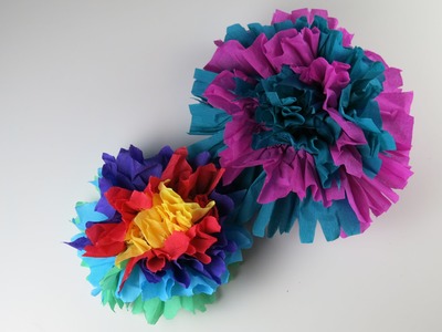 DIY Paper Ornament Flower. Easy Crafts for Kids.