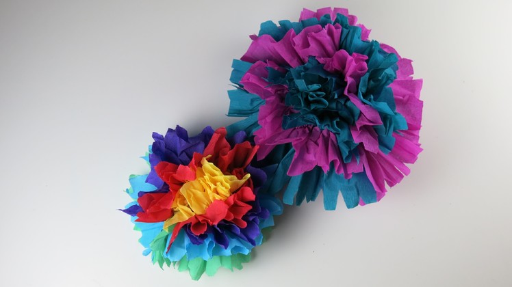 DIY Paper Ornament Flower. Easy Crafts for Kids.