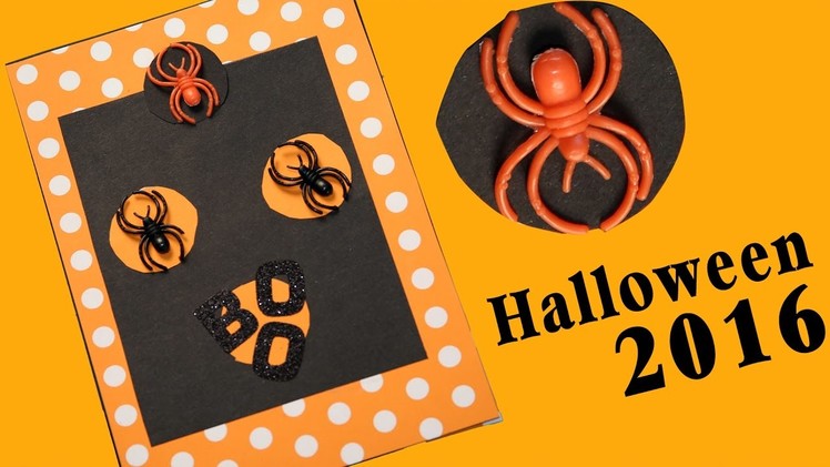 Halloween Card | Halloween 2016 | Greeting Card | DIY