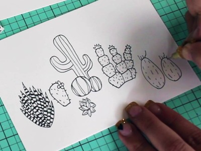 How To Doodle: Monsters, Sweets & Succulents