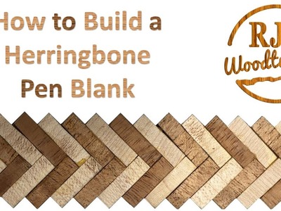 How to make a Herringbone Pen  Blank