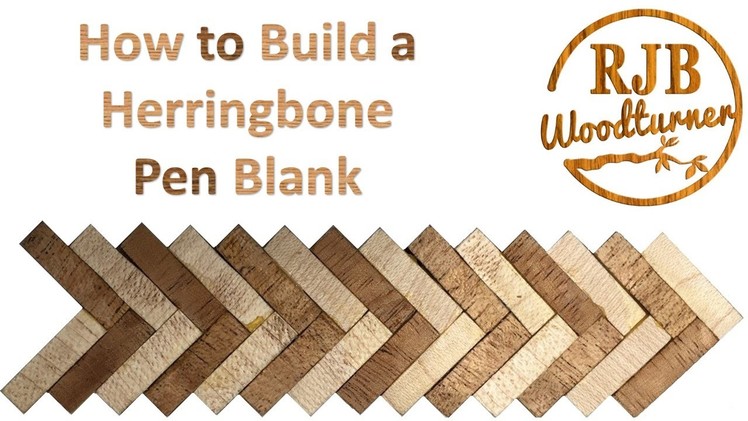 How to make a Herringbone Pen  Blank