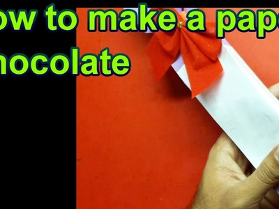How to make a paper Chocolate || Craft idea||DIY Projects for School