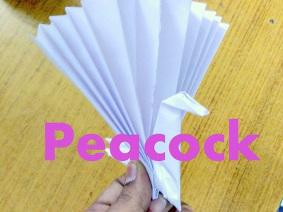 How To Make a Paper Peacock. Aotzel Origami
