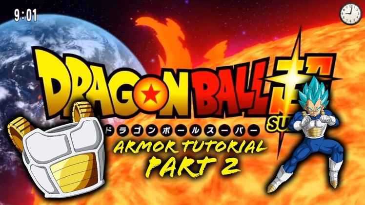 How to make Dragon Ball Z Saiyan Armor part 2
