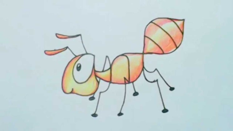How to Turn word ant into a cartoon Ant (Wordtoon)