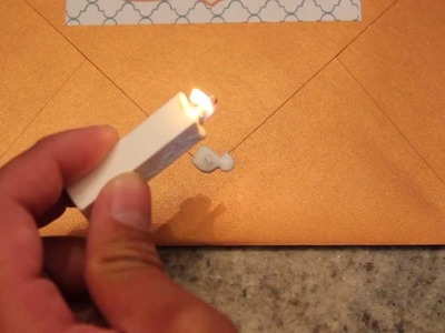 How to use a wax seal - invitations, weddings, letters, documents