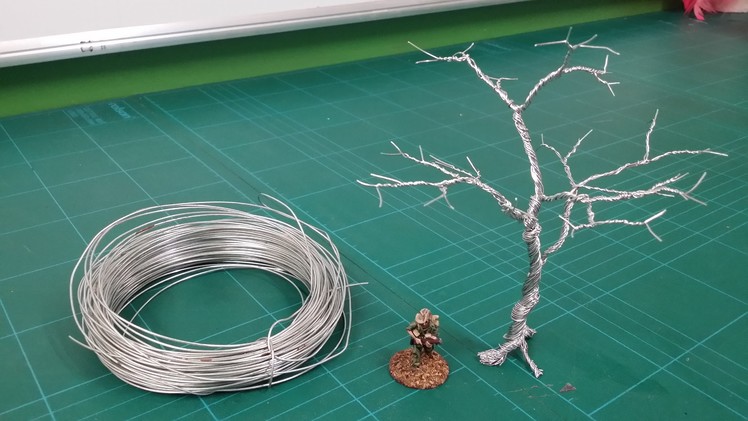 Realistic Scenic Trees - Wire Armatures (Twist technique)