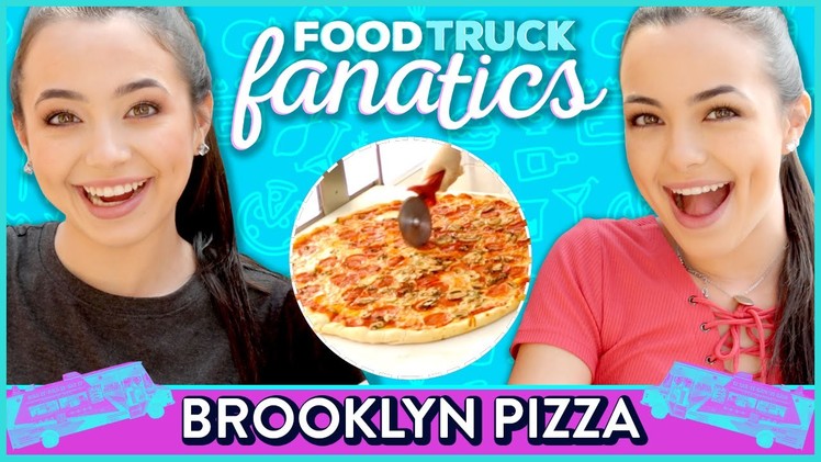 BROOKLYN PIZZA CHALLENGE | Food Truck Fanatics w.  The Merrell Twins