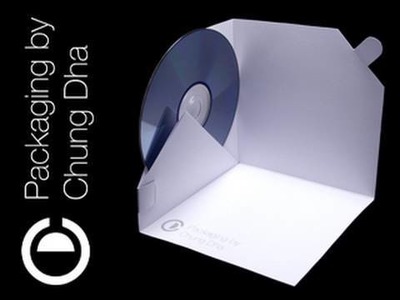 CD packaging concept the Flipdisk by Chung Dha
