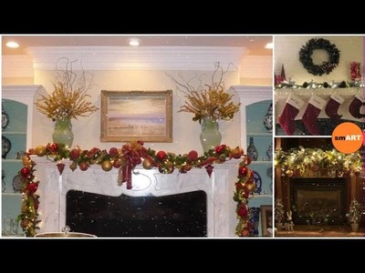 Christmas Mantel Décor - Gorgeous Holiday Mantel Decorating Ideas