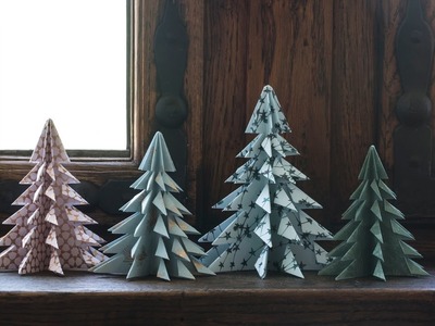 DIY: Christmas trees by Søstrene Grene