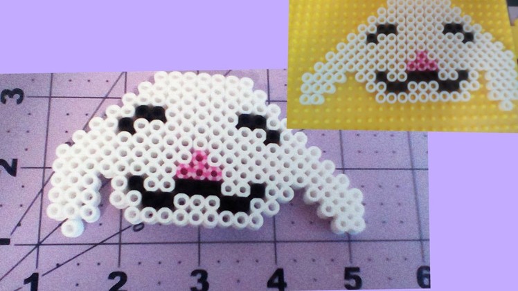 DIY~ How to make a bunny out of Perler Beads~ Tutorial