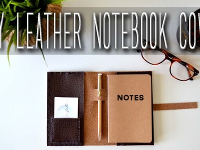 DIY Leather Notebook Cover
