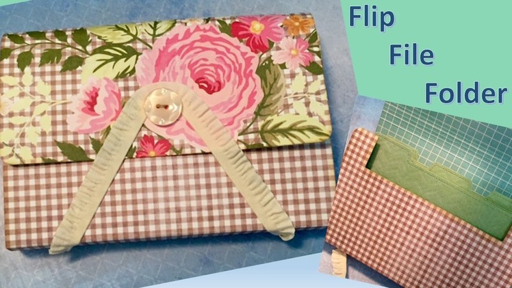 Flip File Folder - OMG