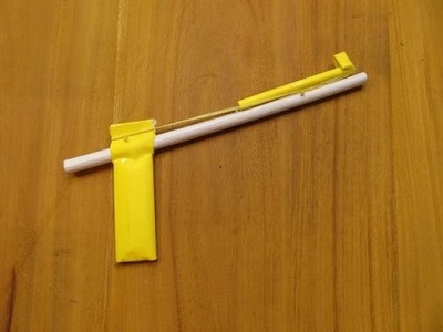 How to Make a Simple Paper Gun that Shoots Paper Bullets - GTa Weapon