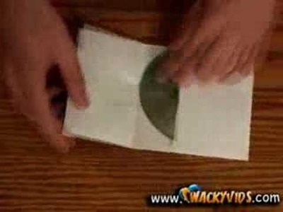 How to make CD case with paper A4