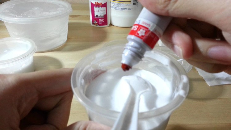 How To: Make Deco. Whip Cream [Shaving Cream & Glue]