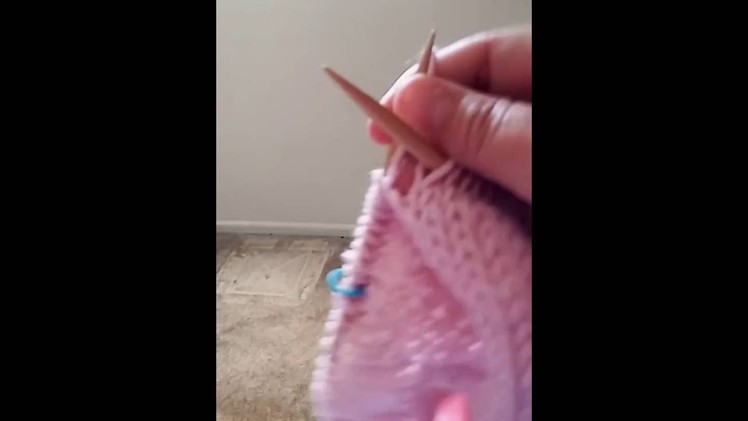 Left handed continental knitting instructions