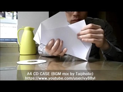 Let's make using A4 CD CASE (DOUBLE CD)