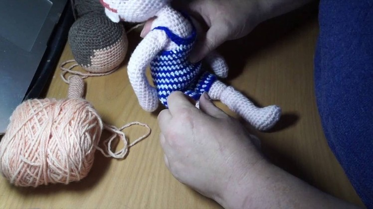 My Little Crochet Doll 5 Making The Lower Legs
