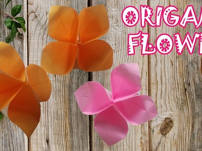 Origami Easy -  Origami Flower (Very Easy)