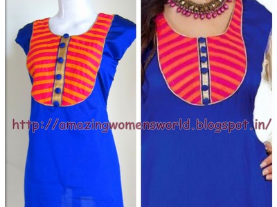 STRIPS NECKLINE - for STUNNING APPEARANCE