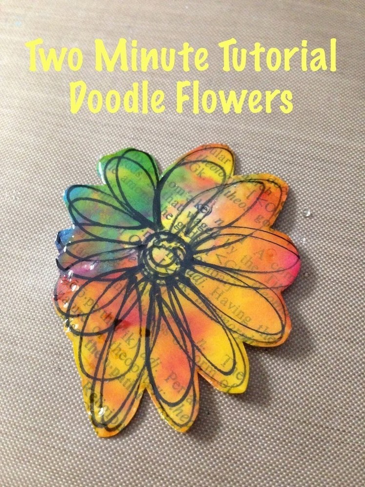 Two Minute Tutorial - Doodle Flowers