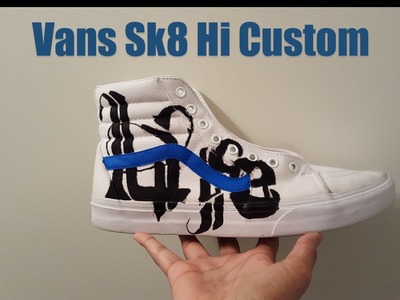 Vans Sk8 Hi Custom @AngelusDirect