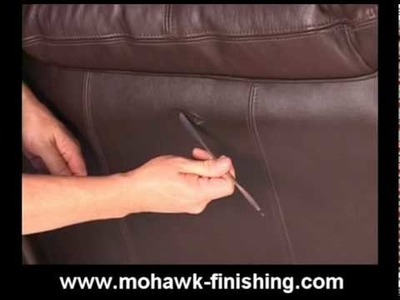 47-How to Repair Leather Scrapes and Abrasions by Mohawk Finishing Products.mpg