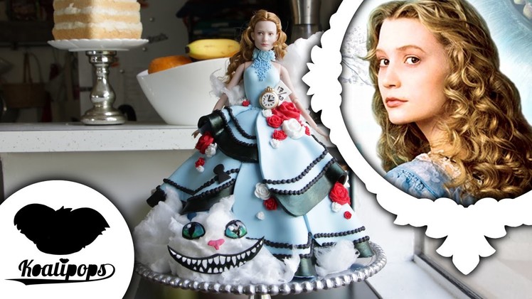 Alice in Wonderland Doll Cake | Through the Looking Glass | Collab w. Icing Artist