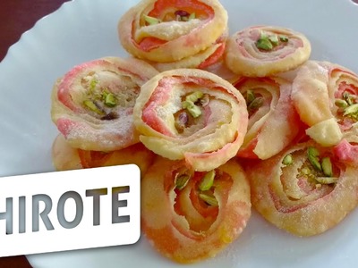 Chirote | Khaje | Indian Sweet Dish Recipe | Easy Homemade Indian Dessert