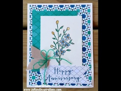 Coloring Technique with Stampin' Up! Touches of Texture