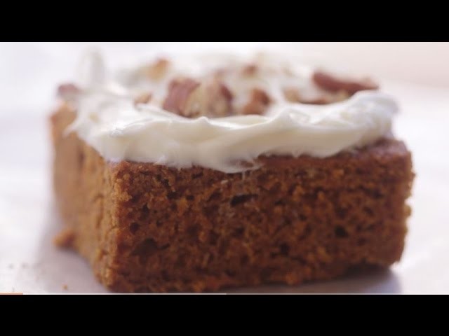 Dessert Recipes - How to Make Two-Ingredient Pumpkin Cake