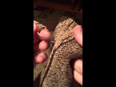 Disassembling a thrift store sweater