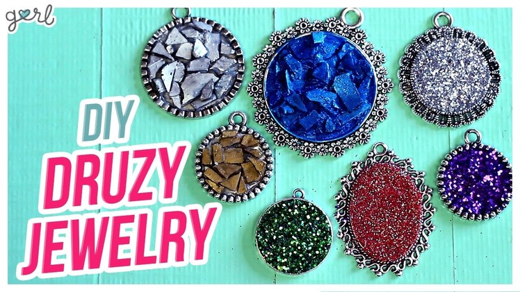 Do It, Gurl – Easy DIY Druzy Jewelry